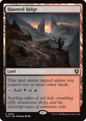 Haunted Ridge card from Innistrad Remastered