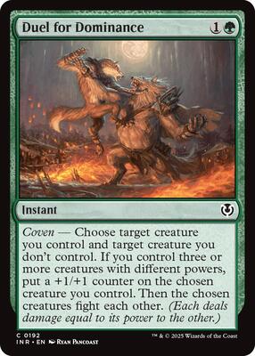 Duel for Dominance card from Innistrad Remastered