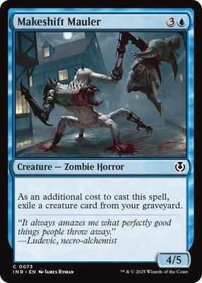 Makeshift Mauler card from Innistrad Remastered