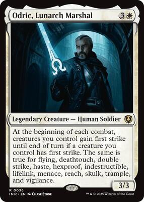 Odric, Lunarch Marshal card from Innistrad Remastered