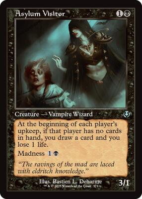 Asylum Visitor (Retro Frame) card from Innistrad Remastered