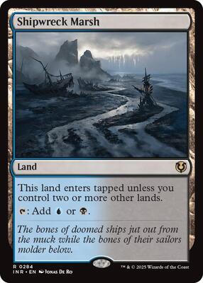 Shipwreck Marsh card from Innistrad Remastered