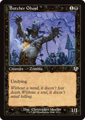Butcher Ghoul (Retro Frame) card from Innistrad Remastered