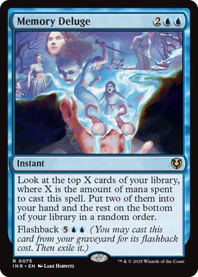 Memory Deluge card from Innistrad Remastered