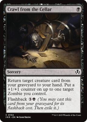 Crawl from the Cellar card from Innistrad Remastered