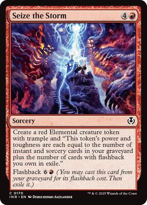 Seize the Storm card from Innistrad Remastered