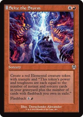 Seize the Storm (Retro Frame) card from Innistrad Remastered