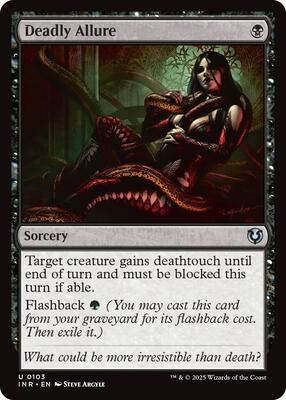 Deadly Allure card from Innistrad Remastered