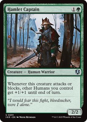 Hamlet Captain card from Innistrad Remastered