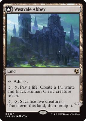 Westvale Abbey card from Innistrad Remastered