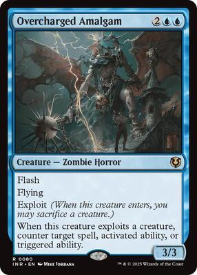 Overcharged Amalgam card from Innistrad Remastered