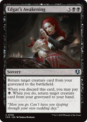 Edgar's Awakening card from Innistrad Remastered