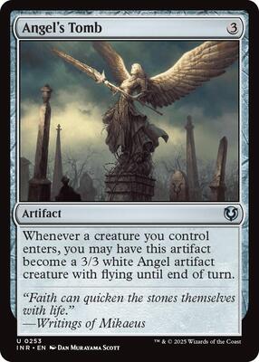 Angel's Tomb card from Innistrad Remastered