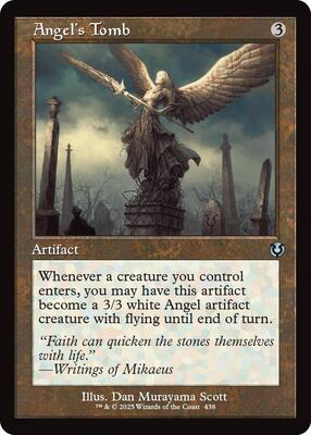 Angel's Tomb (Retro Frame) card from Innistrad Remastered
