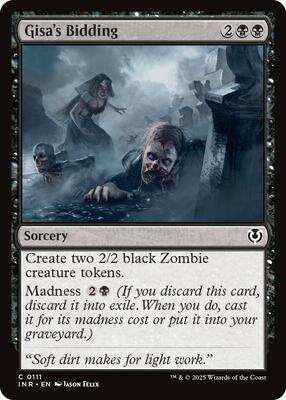 Gisa's Bidding card from Innistrad Remastered