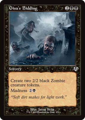 Gisa's Bidding (Retro Frame) card from Innistrad Remastered