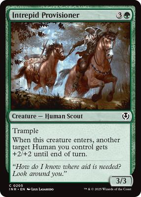 Intrepid Provisioner card from Innistrad Remastered