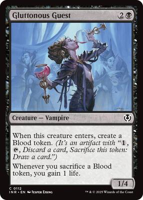 Gluttonous Guest card from Innistrad Remastered