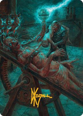 Rooftop Storm Art Card (Gold-Stamped Signature) card from Art Series: Innistrad Remastered