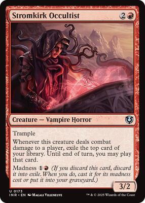 Stromkirk Occultist card from Innistrad Remastered