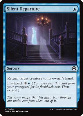 Silent Departure card from Innistrad Remastered