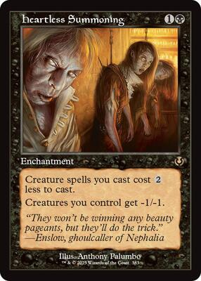 Heartless Summoning (Retro Frame) card from Innistrad Remastered