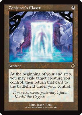 Conjurer's Closet (Retro Frame) card from Innistrad Remastered