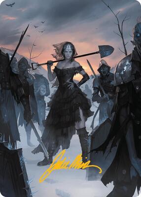 Heartless Summoning Art Card (Gold-Stamped Signature) card from Art Series: Innistrad Remastered