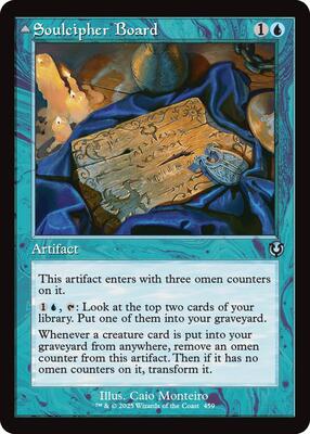 Soulcipher Board (Retro Frame) card from Innistrad Remastered