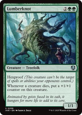 Lumberknot card from Innistrad Remastered