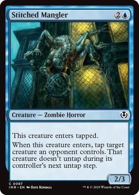 Stitched Mangler card from Innistrad Remastered