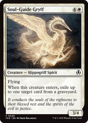 Soul-Guide Gryff card from Innistrad Remastered