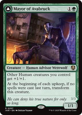 Mayor of Avabruck card from Innistrad Remastered