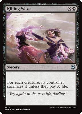 Killing Wave card from Innistrad Remastered