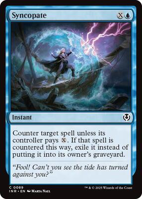 Syncopate card from Innistrad Remastered