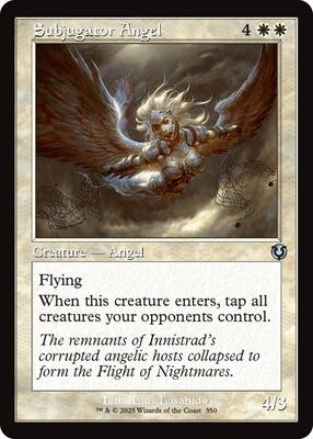 Subjugator Angel (Retro Frame) card from Innistrad Remastered