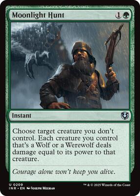 Moonlight Hunt card from Innistrad Remastered