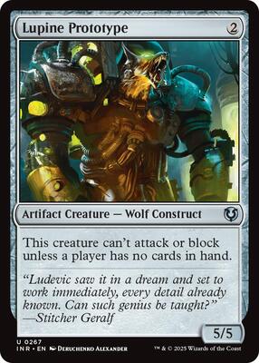 Lupine Prototype card from Innistrad Remastered