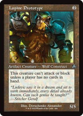 Lupine Prototype (Retro Frame) card from Innistrad Remastered