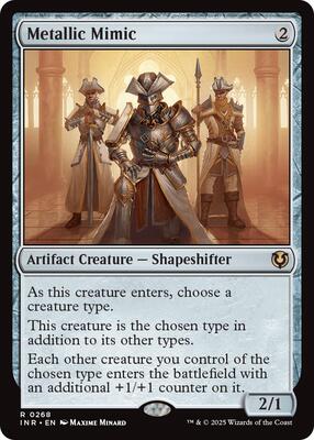 Metallic Mimic card from Innistrad Remastered