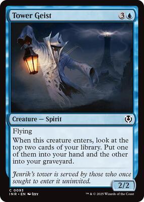 Tower Geist card from Innistrad Remastered