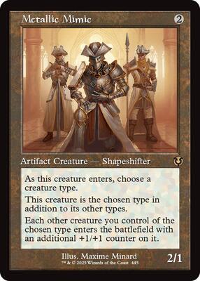 Metallic Mimic (Retro Frame) card from Innistrad Remastered