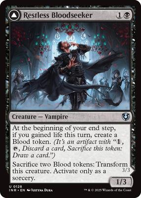 Restless Bloodseeker card from Innistrad Remastered