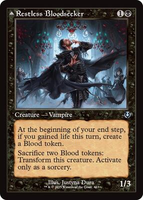 Restless Bloodseeker (Retro Frame) card from Innistrad Remastered