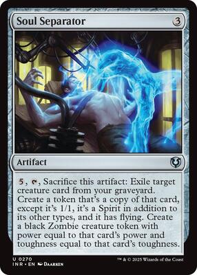 Soul Separator card from Innistrad Remastered