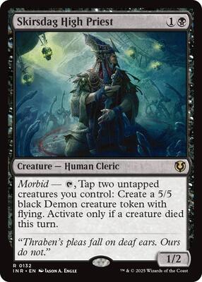 Skirsdag High Priest card from Innistrad Remastered