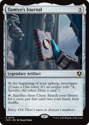 Tamiyo's Journal card from Innistrad Remastered