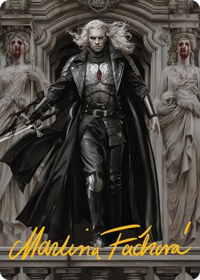 Sorin, Imperious Bloodlord Art Card (Gold-Stamped Signature) card from Art Series: Innistrad Remastered