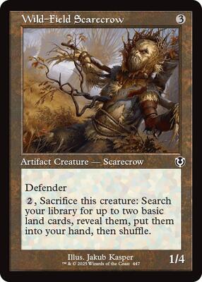 Wild-Field Scarecrow (Retro Frame) card from Innistrad Remastered