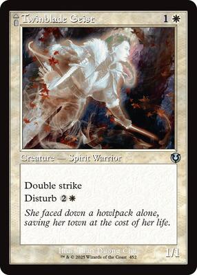 Twinblade Geist (Retro Frame) card from Innistrad Remastered
